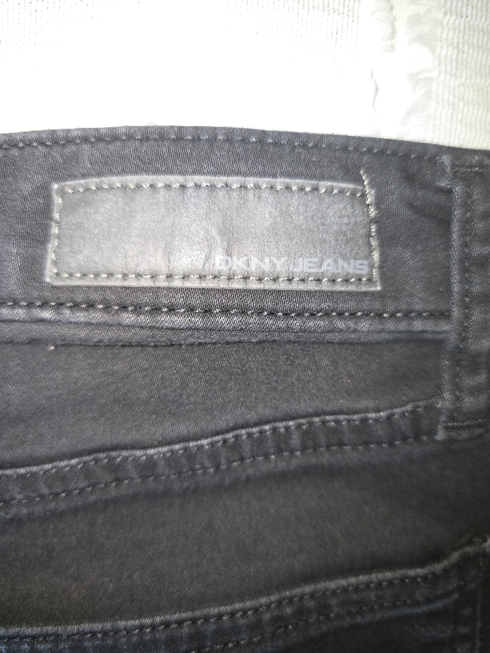 Dkny Women's Black Denim Shorts - Picture 5 of 6